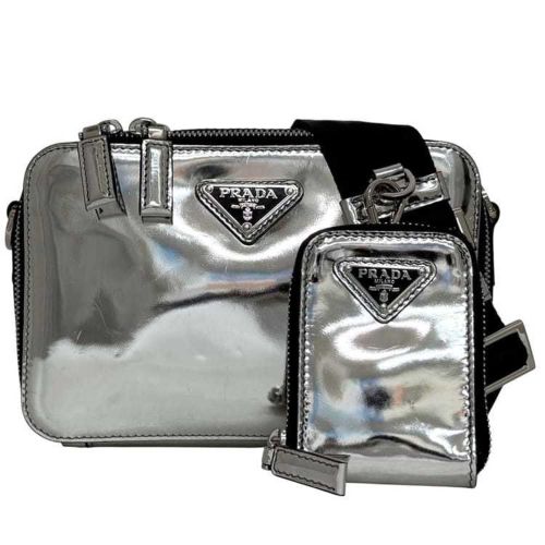 Leather Shoulder Bag (Pre-Owned) - Prada - Modalova