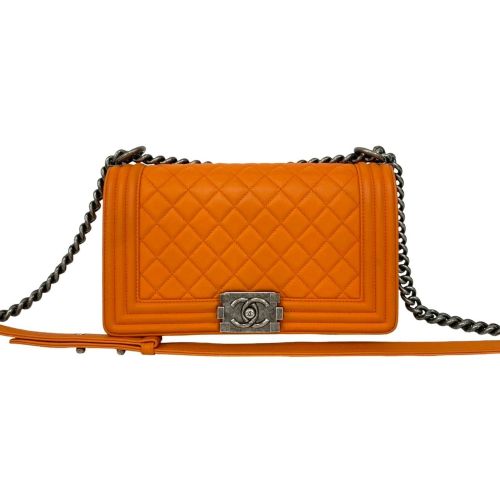 Leather Pochette Shoulder Bag (Pre-Owned) - Chanel - Modalova