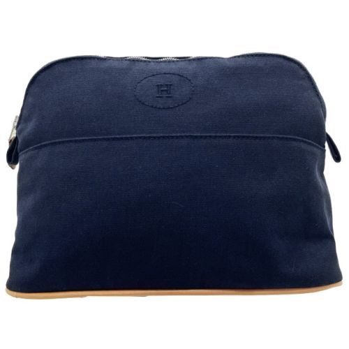 Cotton Leather Pouch (Pre-Owned) - Hermes - Modalova