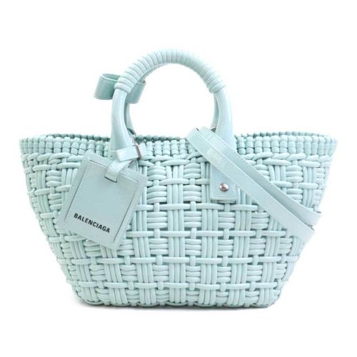 Elastane Polyester Basket Handbag Shoulder Bag (Pre-Owned) - Balenciaga - Modalova