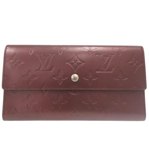 Monogram Mat Long Wallet (Tri-Fold) (Pre-Owned) - Louis Vuitton - Modalova