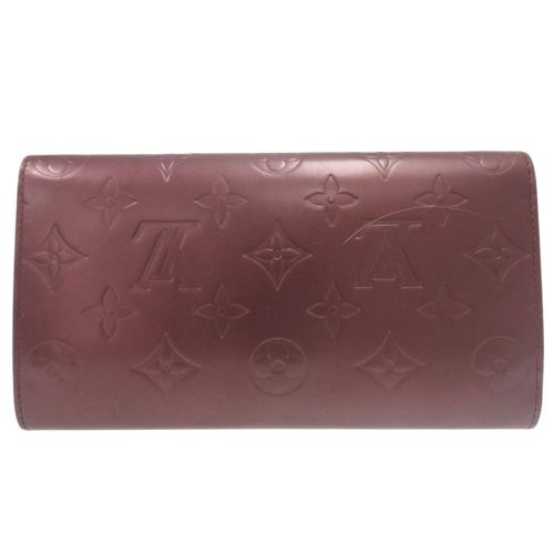 Monogram Mat Long Wallet (Tri-Fold) (Pre-Owned) - Louis Vuitton - Modalova