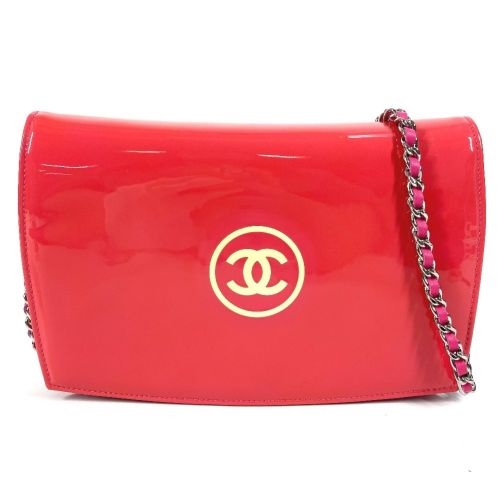 Patent Leather Chain/Shoulder Wallet (Pre-Owned) - Chanel - Modalova