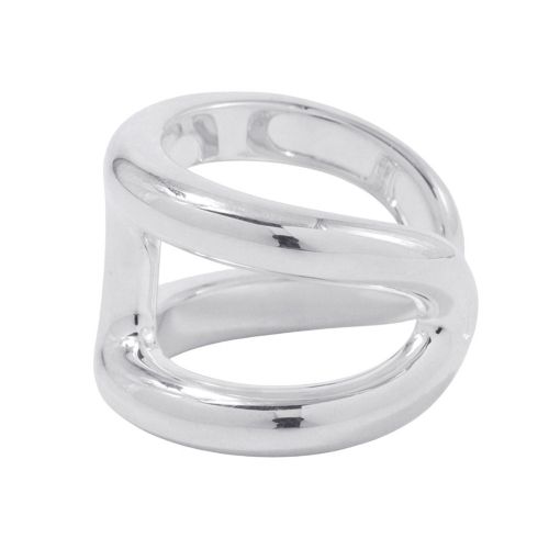 Silver 925 Band Ring (Pre-Owned) - Hermes - Modalova