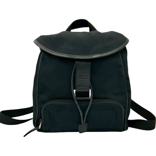 Nylon Leather Backpack (Pre-Owned) - Gucci - Modalova