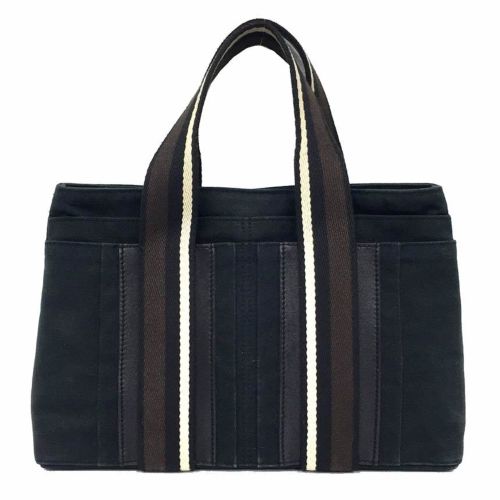 Canvas Leather Tote Bag (Pre-Owned) - Hermes - Modalova