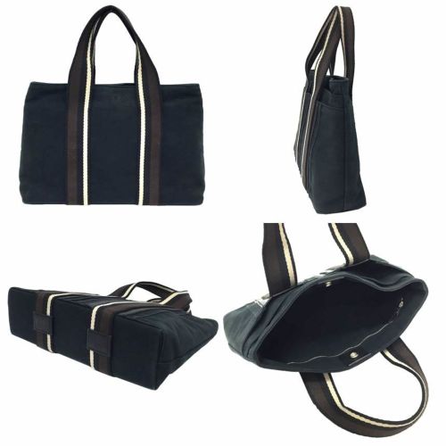 Canvas Leather Tote Bag (Pre-Owned) - Hermes - Modalova