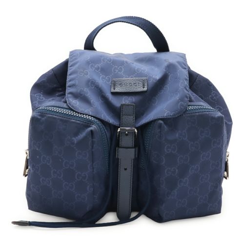 Nylon Leather Backpack (Pre-Owned) - Gucci - Modalova