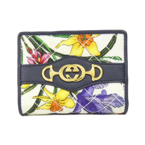 Canvas Leather Wallet (Bi-Fold) (Pre-Owned) - Gucci - Modalova