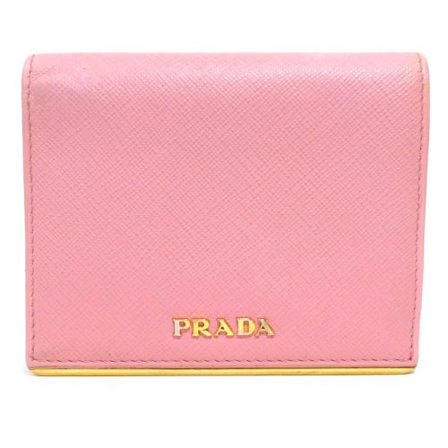 Leather Wallet (Bi-Fold) (Pre-Owned) - Prada - Modalova