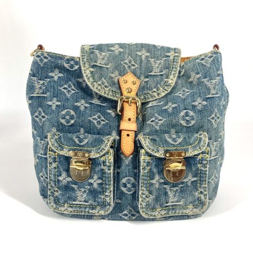 Denim Backpack (Pre-Owned) - Louis Vuitton - Modalova