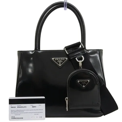 Leather Shoulder Bag (Pre-Owned) - Prada - Modalova