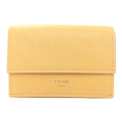 Leather Wallet (Bi-Fold) (Pre-Owned) - Celine - Modalova