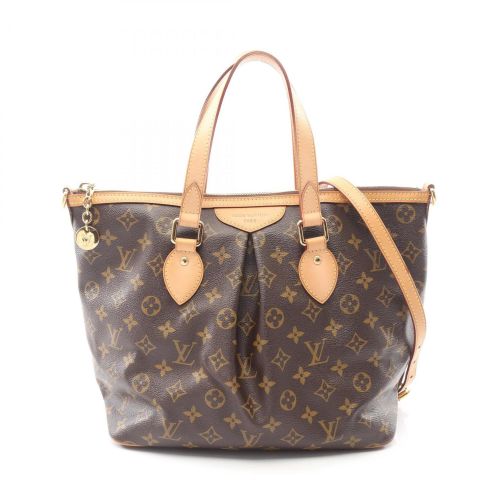 Coated Canvas Pvc Monogram Leather Handbag (Pre-Owned) - Louis Vuitton - Modalova