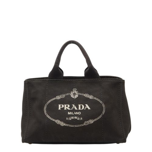 Canapa Canvas Handbag (Pre-Owned) - Prada - Modalova