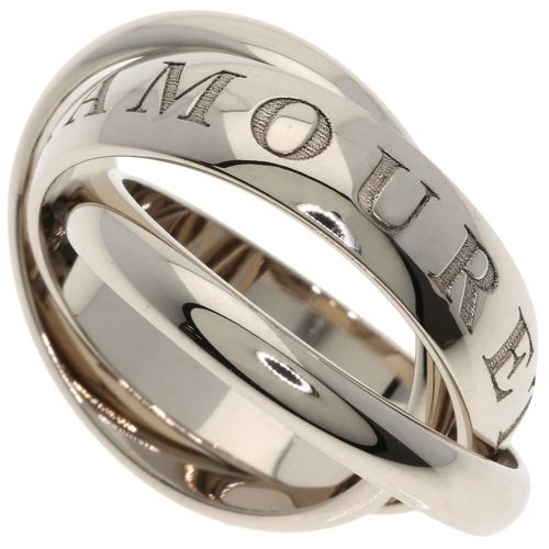 Trinity White Gold (18K) Band Ring (Pre-Owned) - Cartier - Modalova