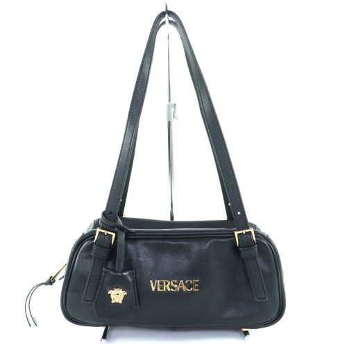 Leather Handbag (Pre-Owned) - Versace - Modalova