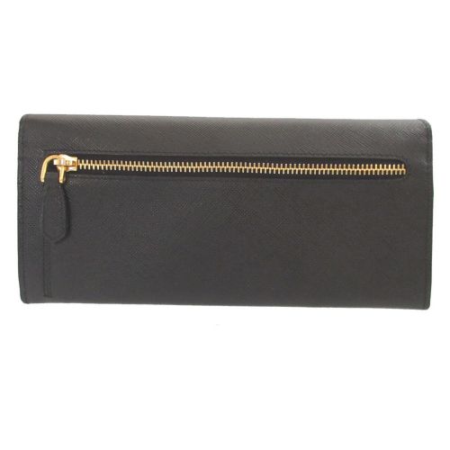 Saffiano Triangle Long Wallet (Bi-Fold) (Pre-Owned) - Prada - Modalova