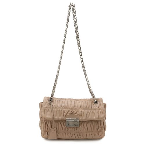 Nappa Leather Shoulder Bag (Pre-Owned) - Prada - Modalova
