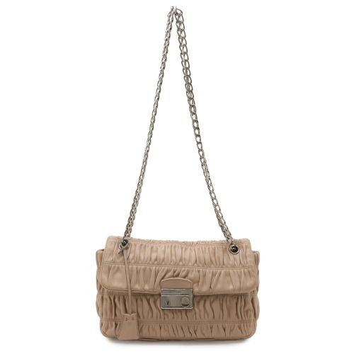 Nappa Leather Shoulder Bag (Pre-Owned) - Prada - Modalova