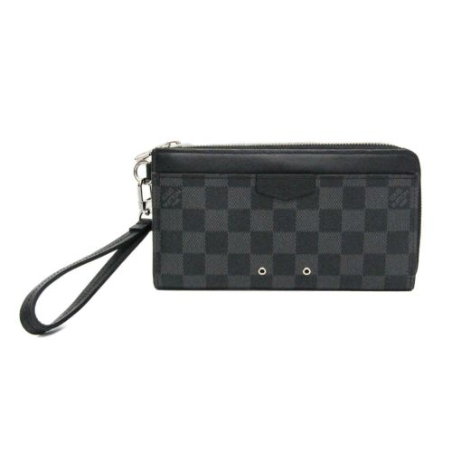 Damier Graphite Damier Graphite Long Wallet (Bi-Fold) (Pre-Owned) - Louis Vuitton - Modalova