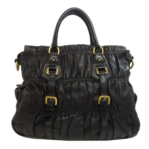 Leather Handbag (Pre-Owned) - Prada - Modalova