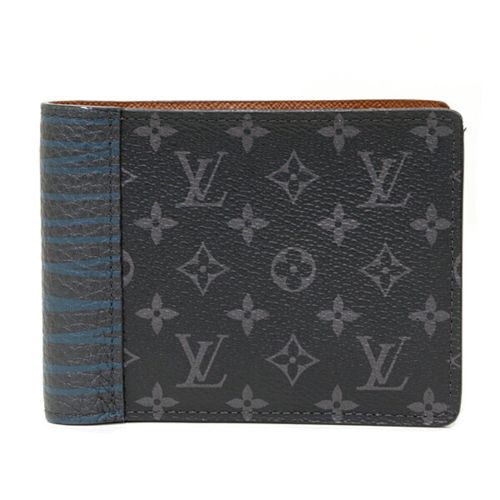 Monogram Eclipse Monogram Eclipse Leather Wallet (Bi-Fold) (Pre-Owned) - Louis Vuitton - Modalova