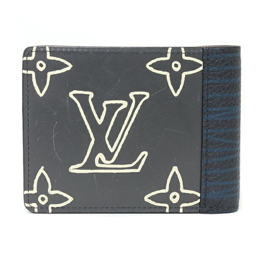 Monogram Eclipse Monogram Eclipse Leather Wallet (Bi-Fold) (Pre-Owned) - Louis Vuitton - Modalova