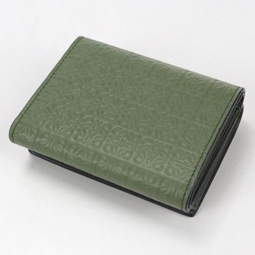 Leather Wallet (Tri-Fold) (Pre-Owned) - Loewe - Modalova