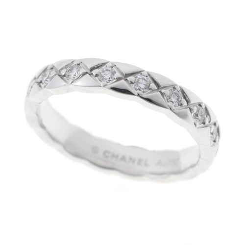 K) Band Ring (Pre-Owned) - Chanel - Modalova