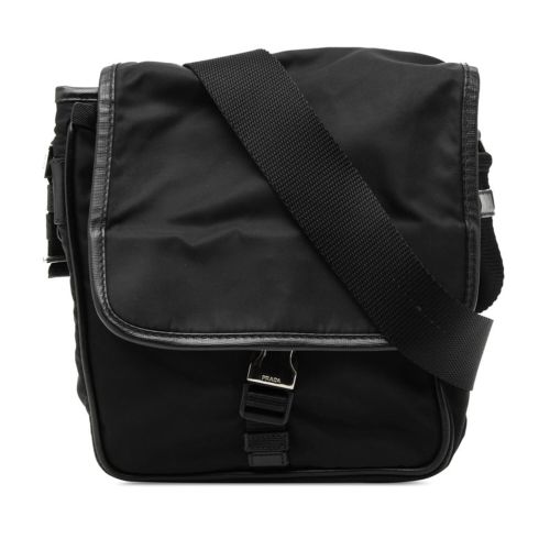 Nylon Leather Shoulder Bag (Pre-Owned) - Prada - Modalova