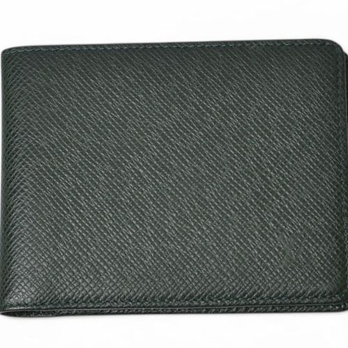 Taiga Leather Wallet (Bi-Fold) (Pre-Owned) - Louis Vuitton - Modalova
