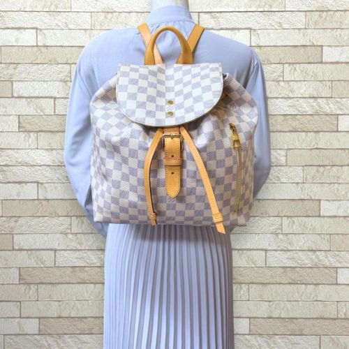 Damier Azur Backpack (Pre-Owned) - Louis Vuitton - Modalova