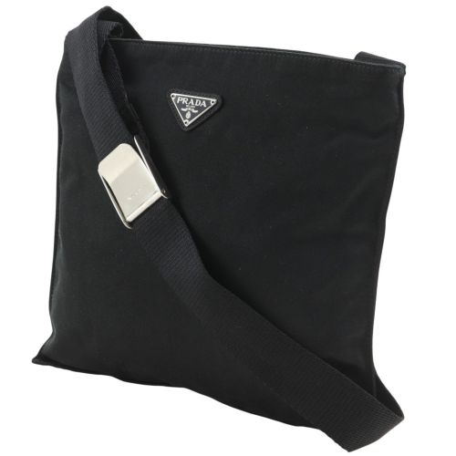Satin Pochette Shoulder Bag (Pre-Owned) - Prada - Modalova