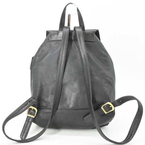 Leather Backpack (Pre-Owned) - Versace - Modalova