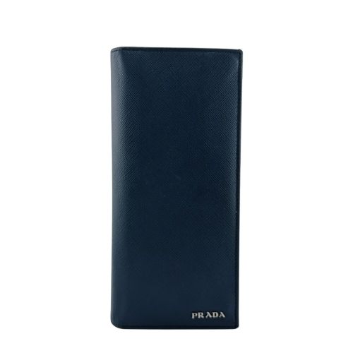 Saffiano Leather Long Wallet (Bi-Fold) (Pre-Owned) - Prada - Modalova