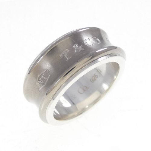 Silver 925 Titanium Band Ring (Pre-Owned) - Tiffany - Modalova