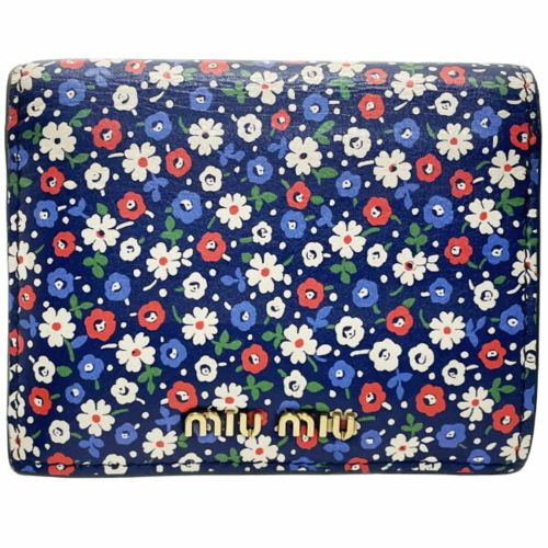 Leather Wallet (Bi-Fold) (Pre-Owned) - Miu Miu - Modalova