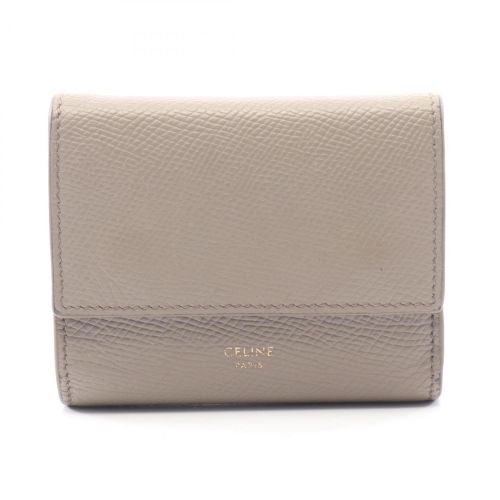 Leather Wallet (Tri-Fold) (Pre-Owned) - Celine - Modalova