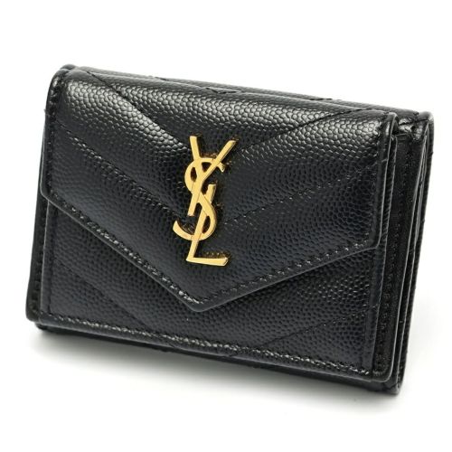 Leather Wallet (Tri-Fold) (Pre-Owned) - Saint Laurent - Modalova