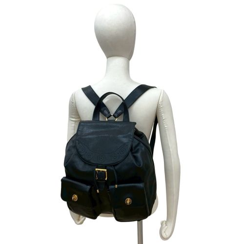 Leather Backpack (Pre-Owned) - Tiffany - Modalova
