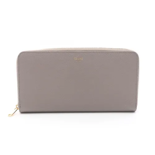 Leather Long Wallet (Bi-Fold) (Pre-Owned) - Celine - Modalova