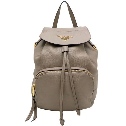 Leather Backpack (Pre-Owned) - Prada - Modalova