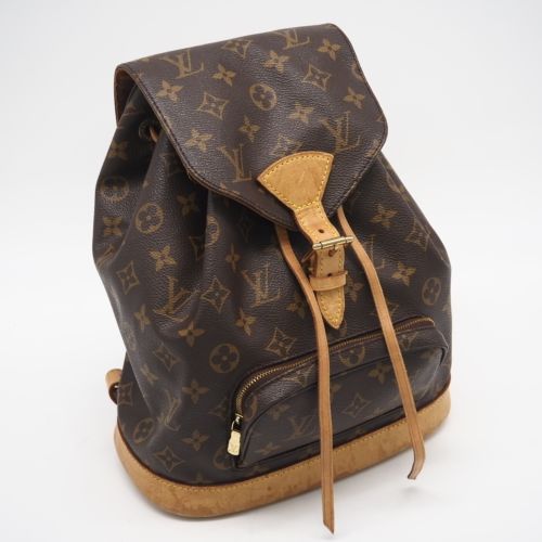 Coated Canvas Leather Backpack (Pre-Owned) - Louis Vuitton - Modalova