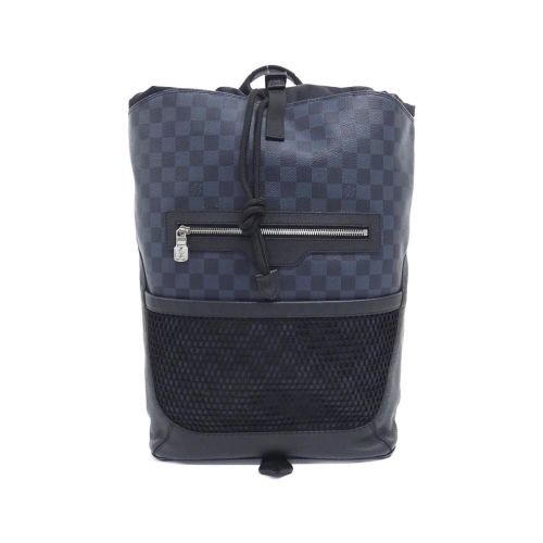 Coated Canvas Leather Backpack (Pre-Owned) - Louis Vuitton - Modalova