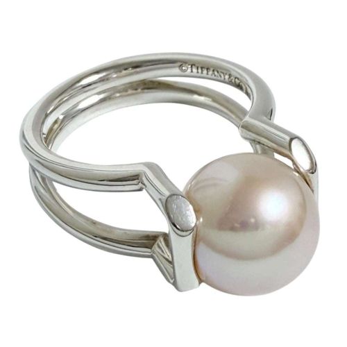 Silver 925 Band Ring (Pre-Owned) - Tiffany - Modalova