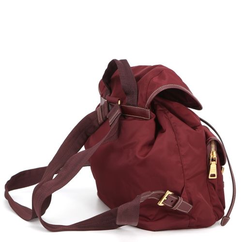 Nylon Leather Backpack Handbag (Pre-Owned) - Prada - Modalova