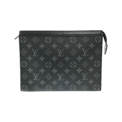 Monogram Eclipse Coated Canvas Handbag Pochette (Pre-Owned) - Louis Vuitton - Modalova