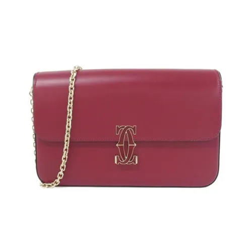Leather Shoulder Bag (Pre-Owned) - Cartier - Modalova