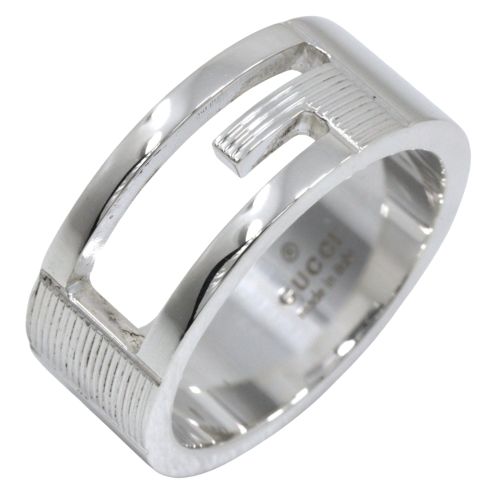 Silver 925 Band Ring (Pre-Owned) - Gucci - Modalova